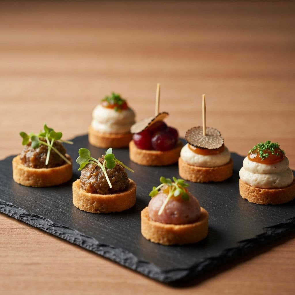 Aperitivos de bienvenida de temporada