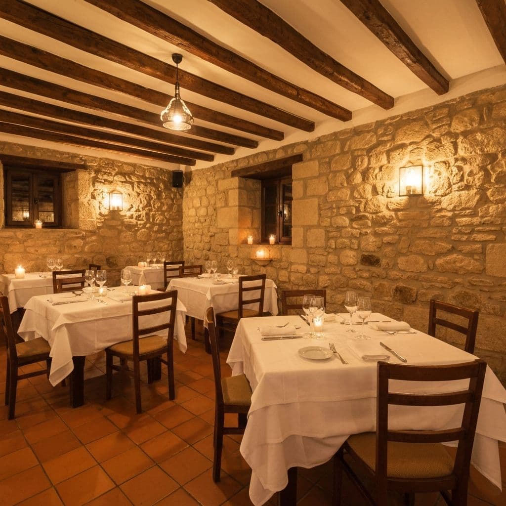 Comedor principal de Casa Oliveira