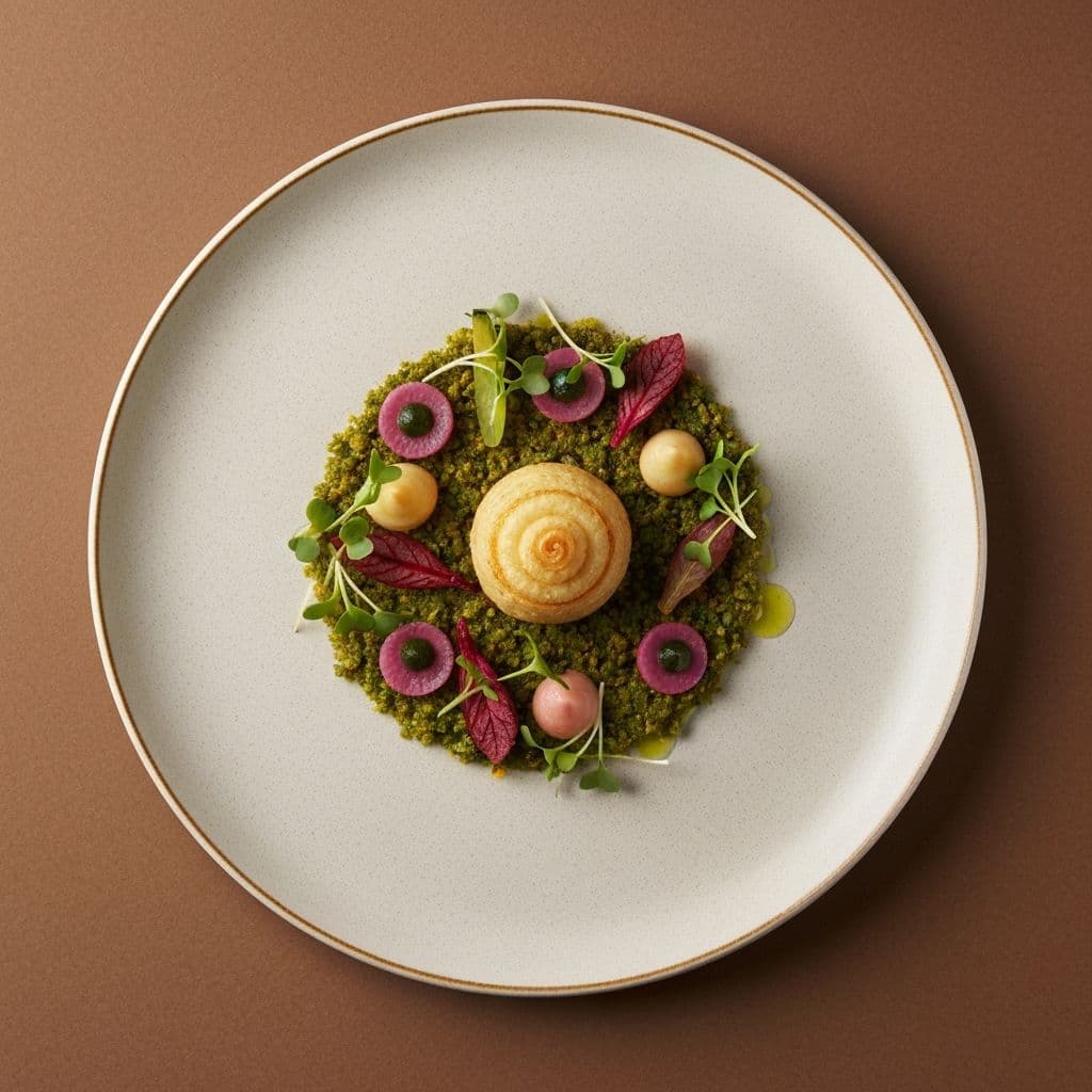 Plato de temporada de la chef Marina Ferrer