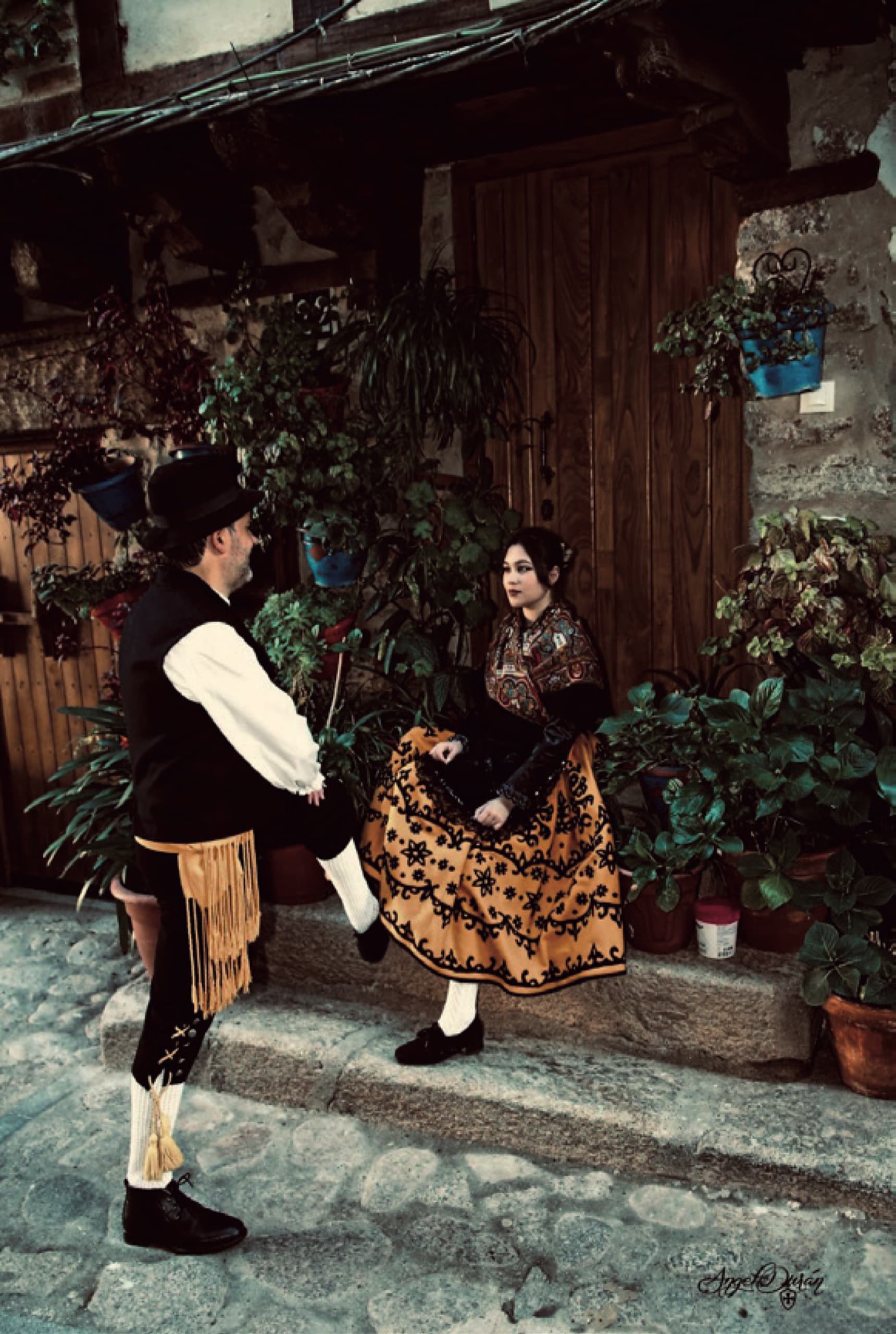 Traje típico de San Martín de Trevejo