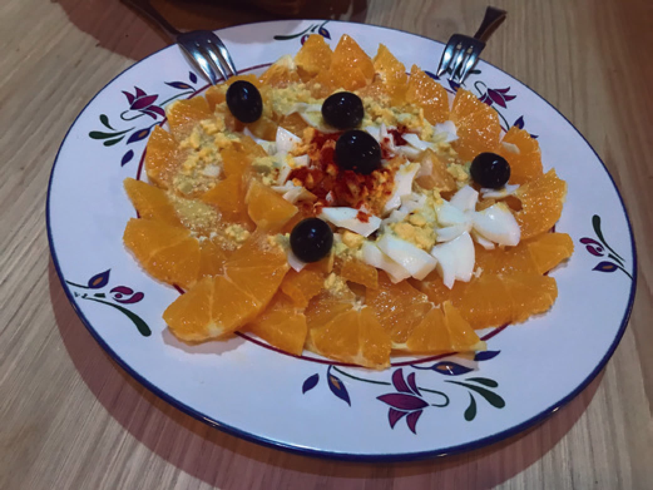 Ensalada de naranja