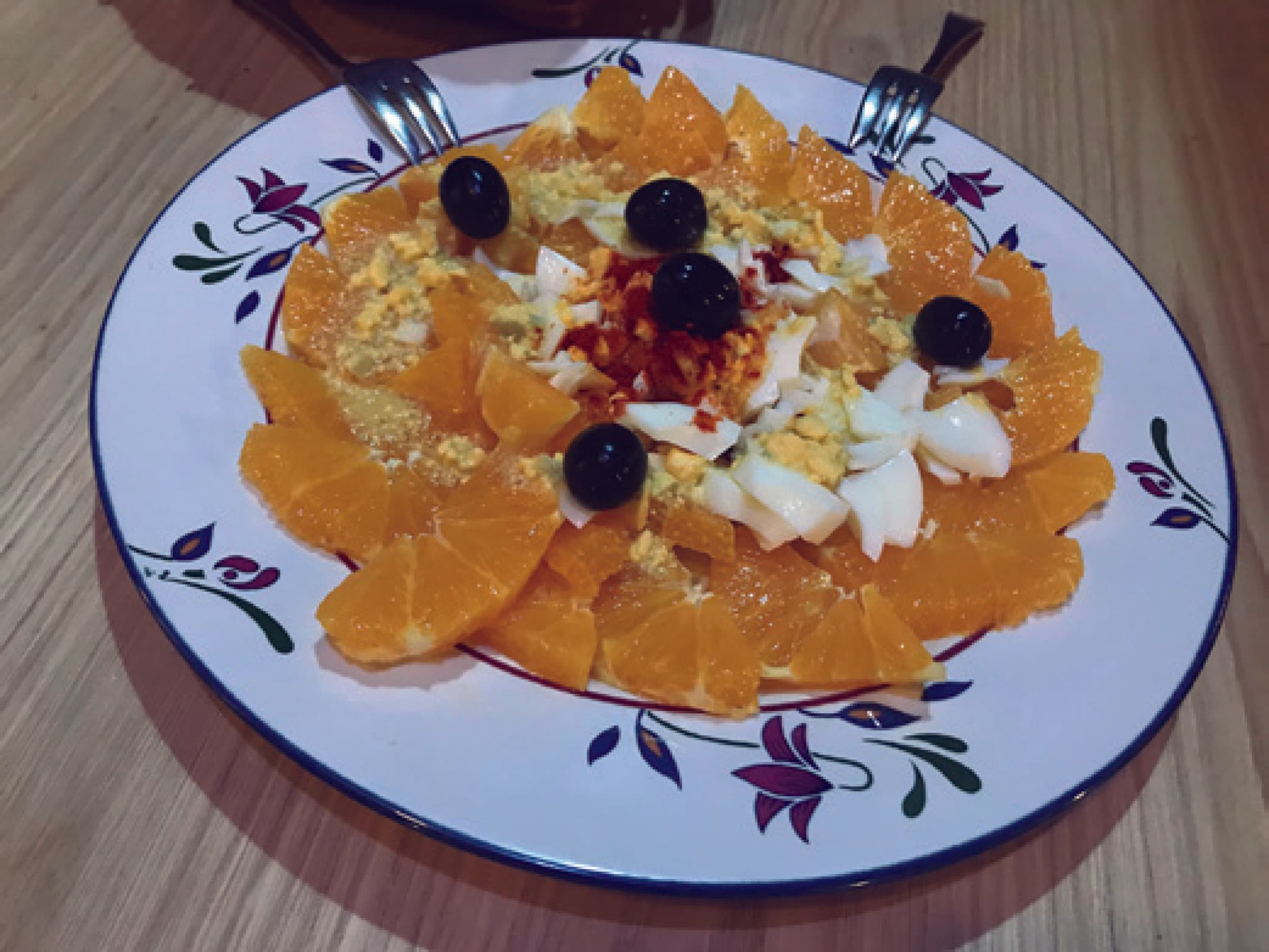 Ensalada de naranja