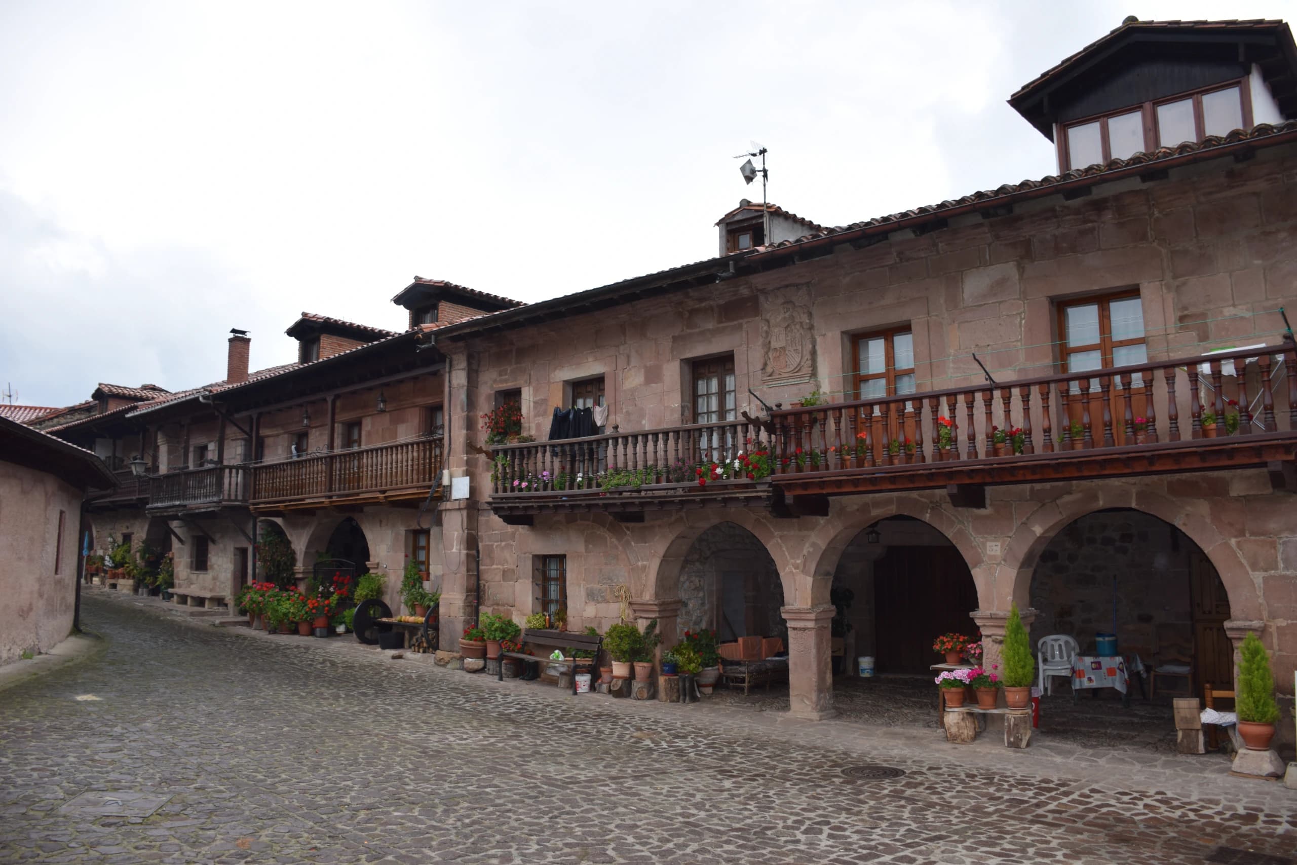 Calles y casas tradicionales