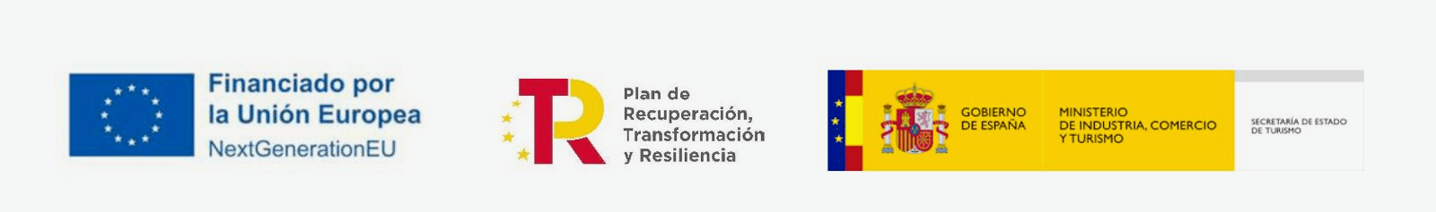 Financiado por la Unión Europea – NextGenerationEU. Plan de Recuperación, Transformación y Resiliencia. Gobierno de España, Ministerio de Industria y Turismo, Secretaría de Estado de Turismo.