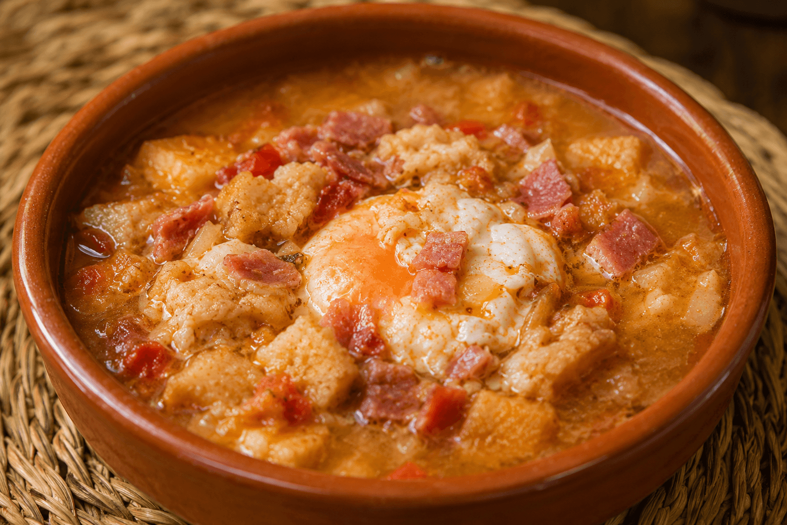 Sopa Serrana de Almonaster la Real