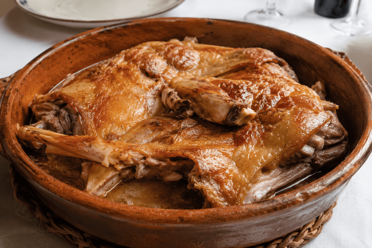 Lechazo Asado de Ampudia