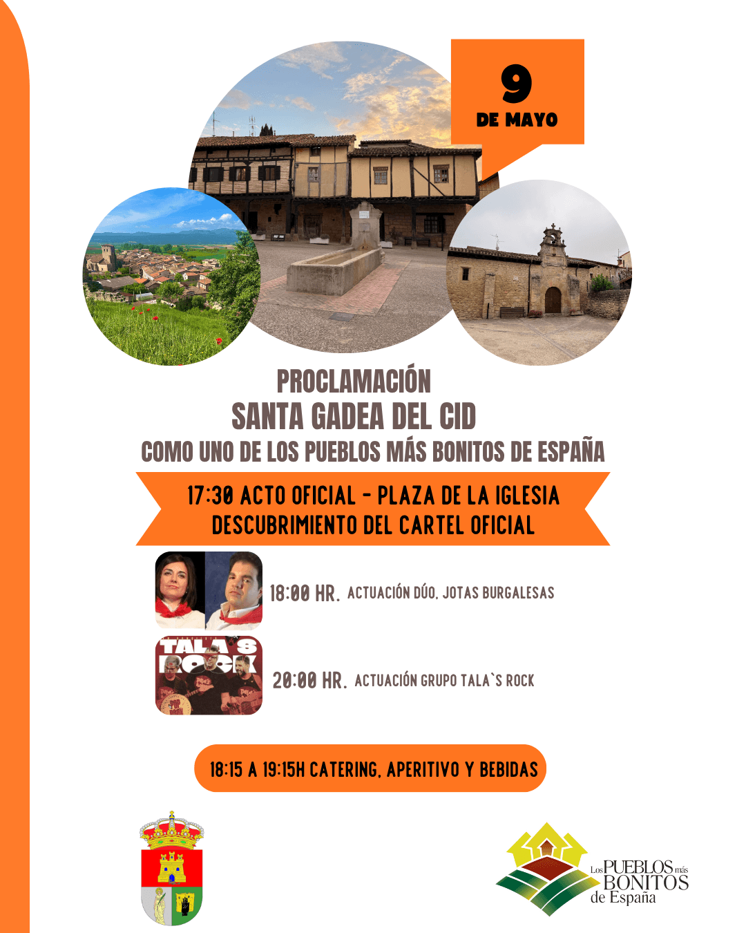 ¡Santa Gadea del Cid se viste de gala! Acto oficial de Proclamación