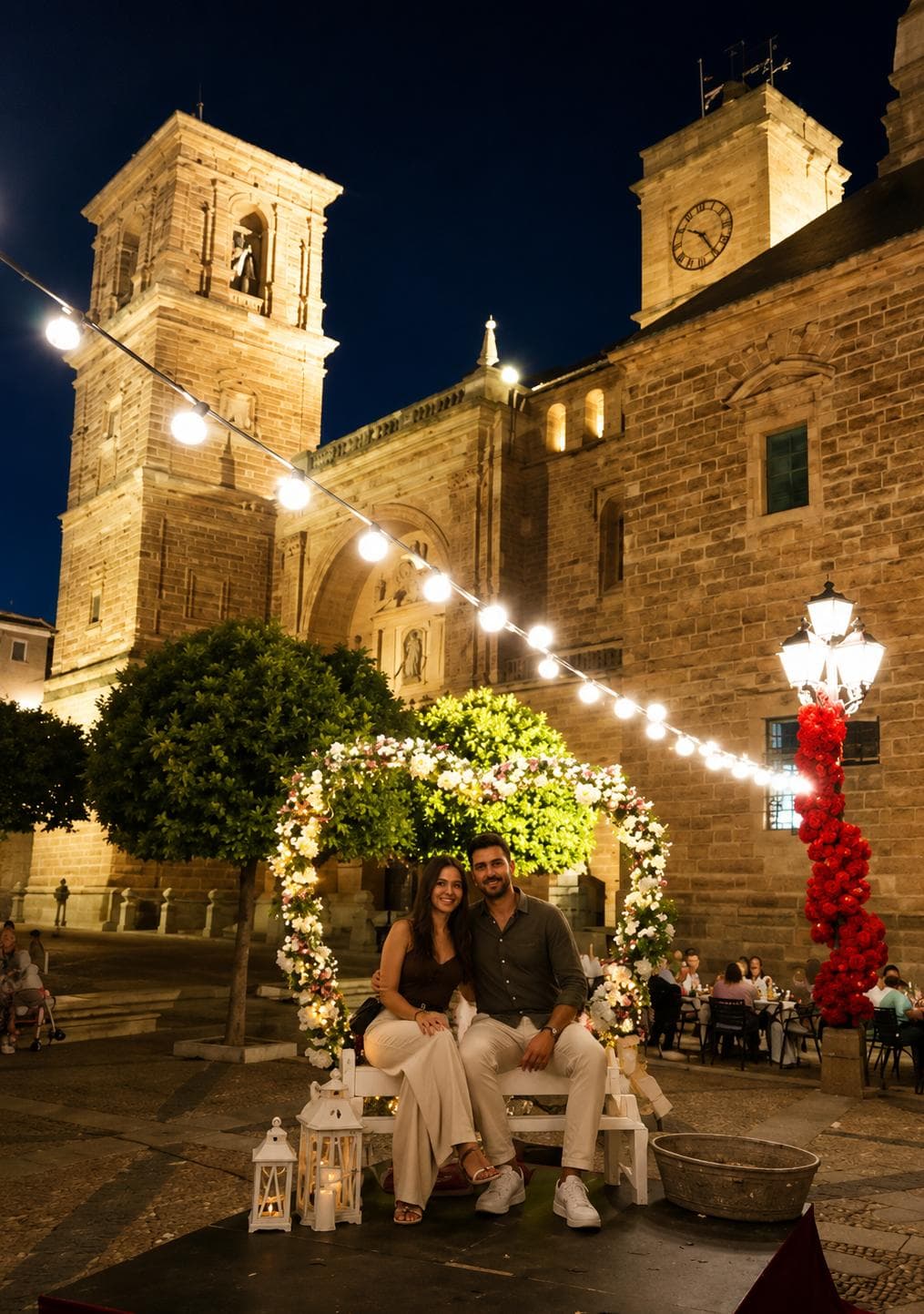 Romantic Night va il·luminar 68 pobles d'Espanya en un esdeveniment històric ple d'emoció, cultura i el Petó Més Bonic del Món.