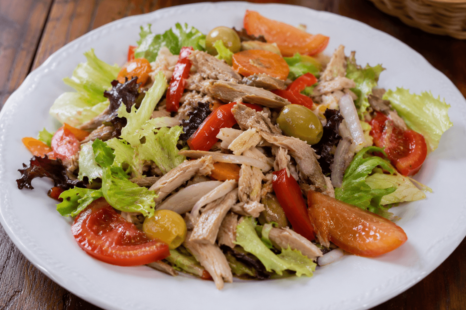 Ensalada de Perdiz Escabechada de El Burgo de Osma