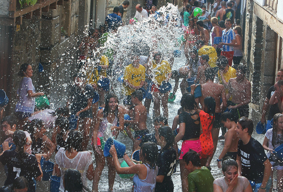 Fiesta del agua
