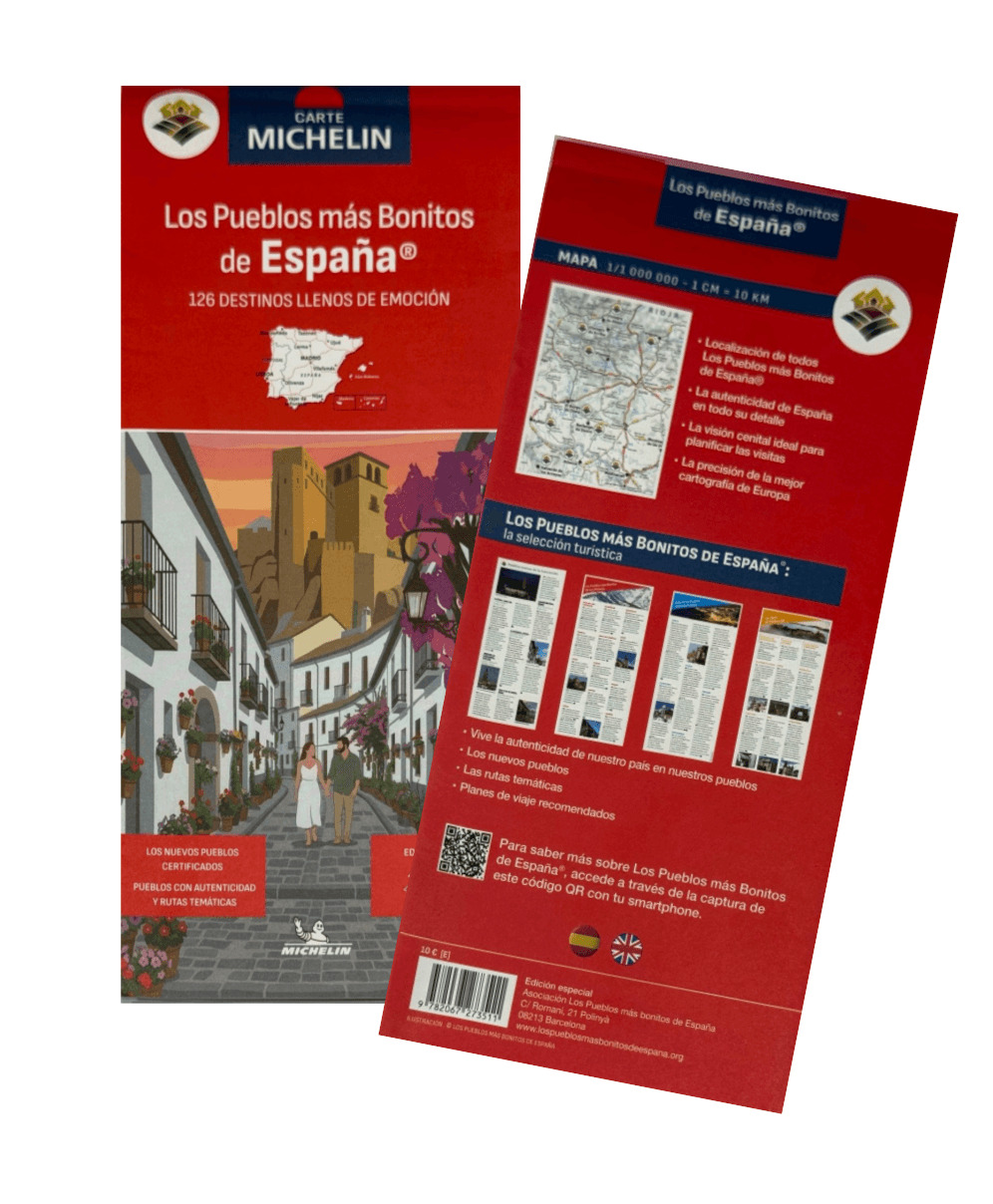 Ya está aquí el nuevo Mapa Michelin 2026-2028: La guía definitiva para descubrir los 126 Pueblos más Bonitos de España
