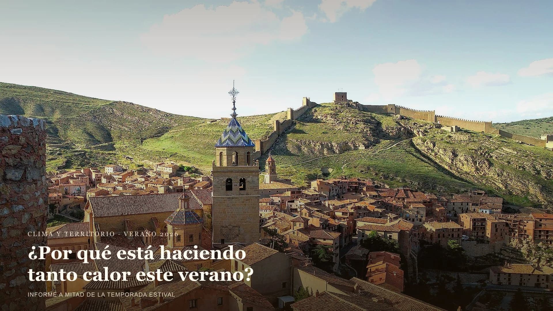 ¿Por qué está haciendo tanto calor este verano?