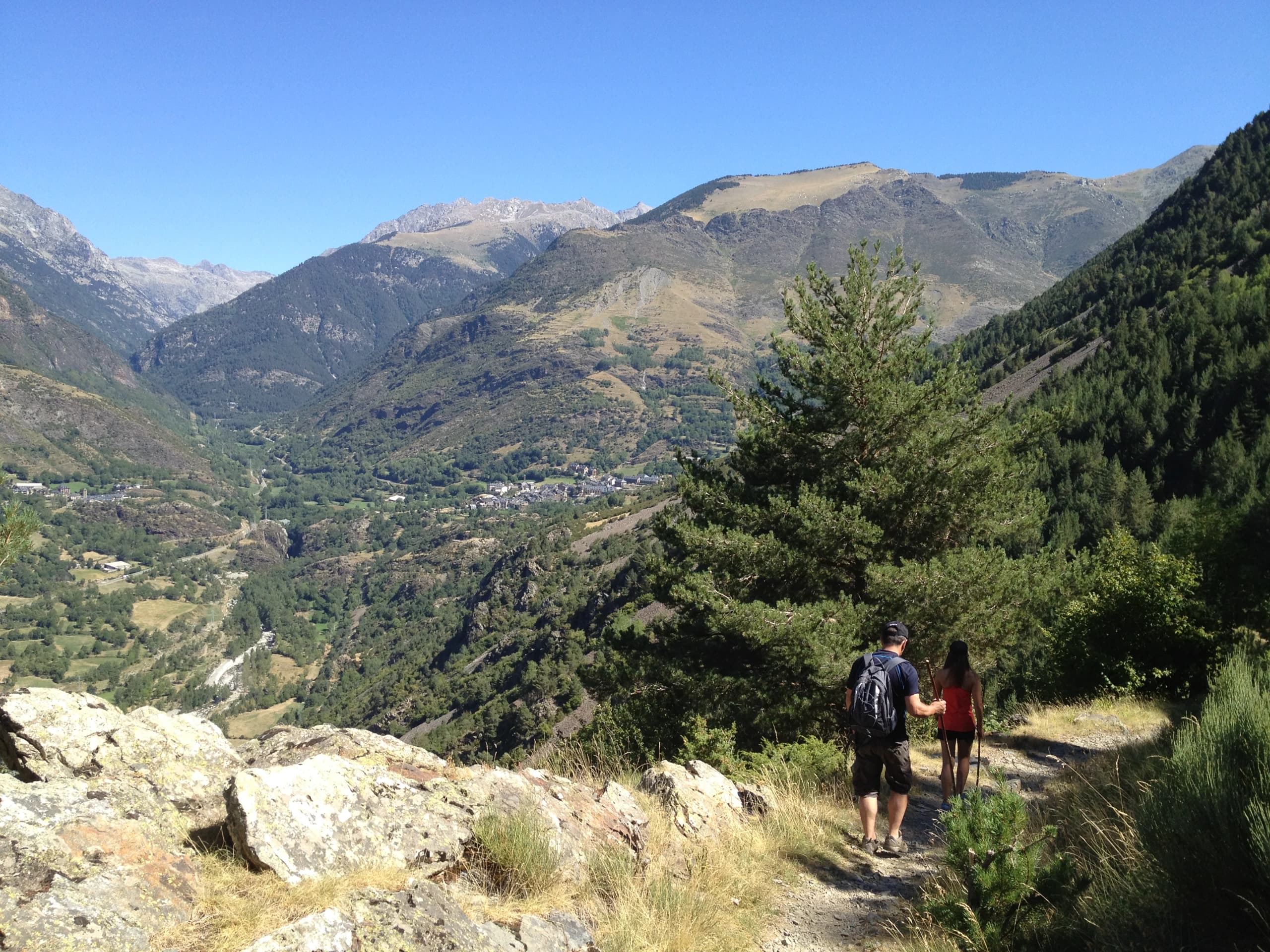 Route de Boí à Durro (route de Pago)