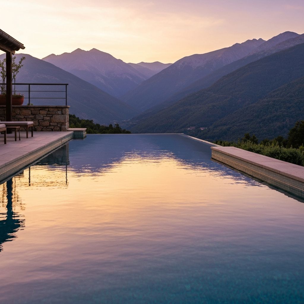 Piscina infinita
